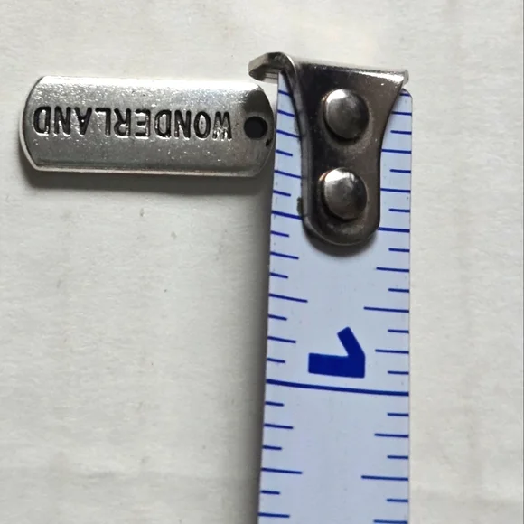 WONDERLAND Silver Charms For Jewelry Making - Picture 4 of 4